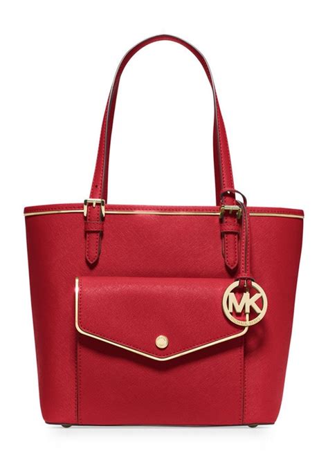 michael kors jet set specchio medium pocket tote|michael kors handbags medium jetset.